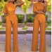 high waist jumpsuit long pants HF0702-03-03